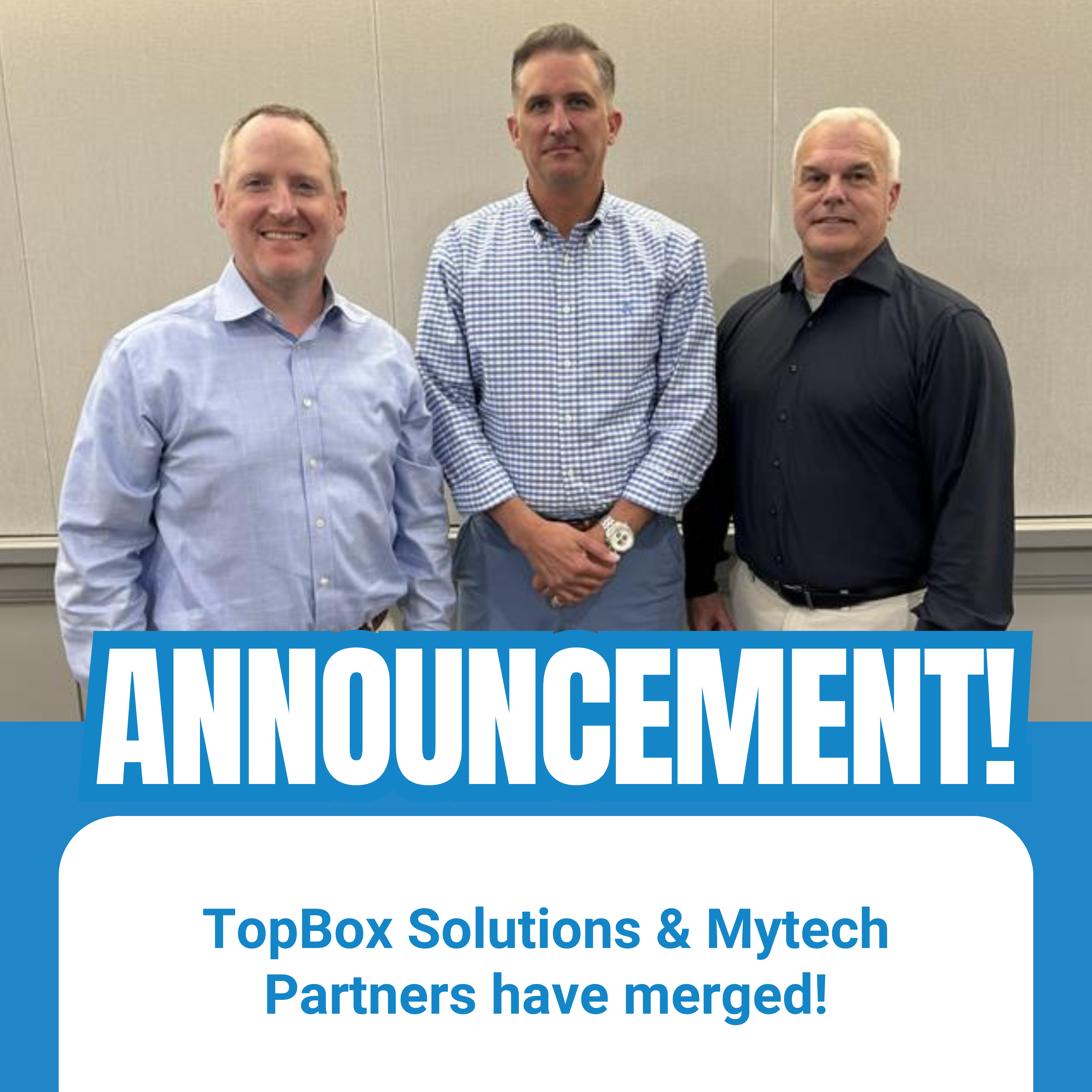 Mytech Partners & TopBox Solutions Merger